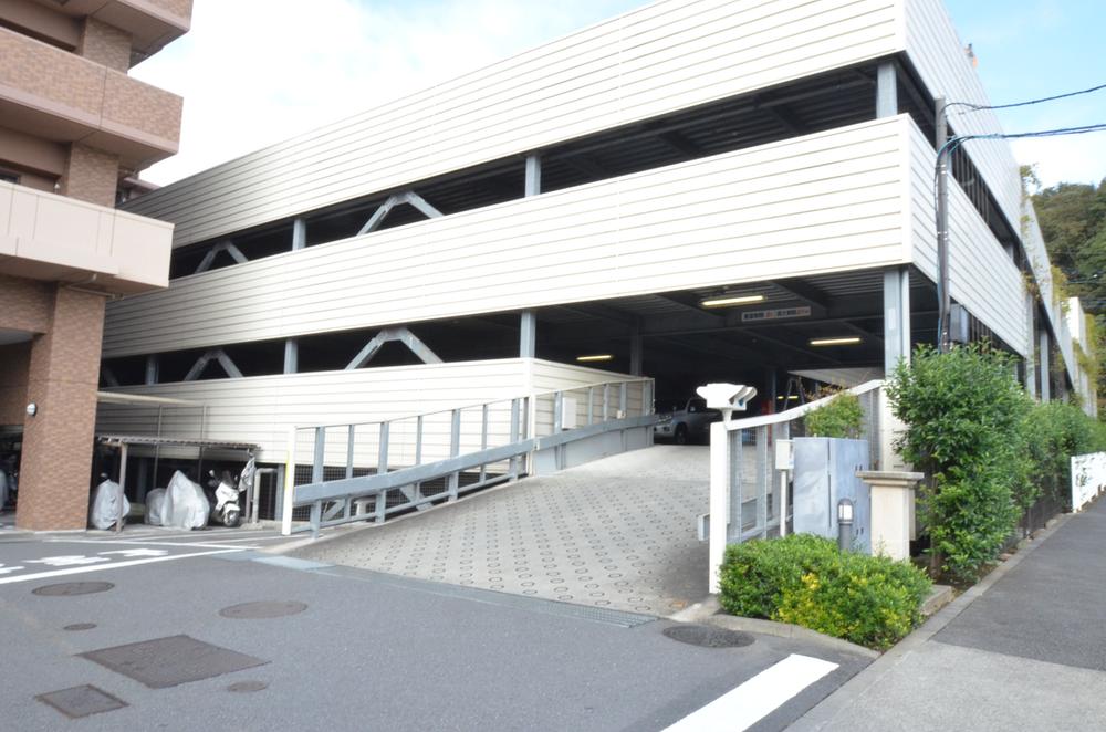 Parking lot. Common areas