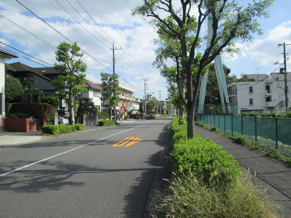 Other. Near the bus as local