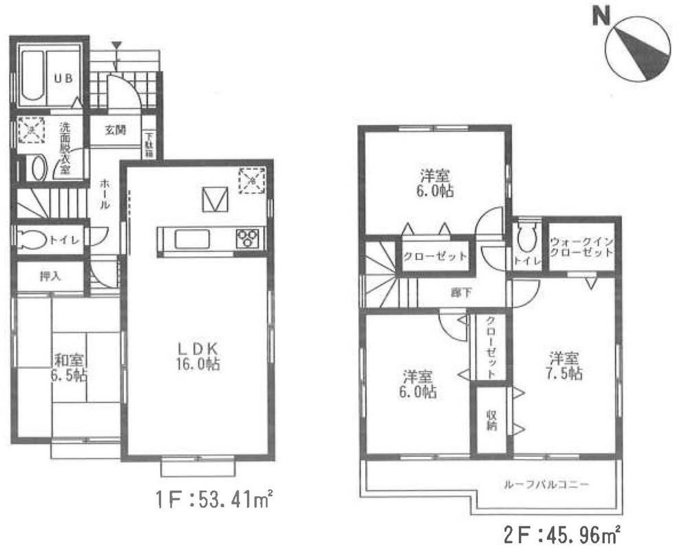 Floor plan. (2), Price 39,800,000 yen, 4LDK, Land area 140.82 sq m , Building area 99.37 sq m