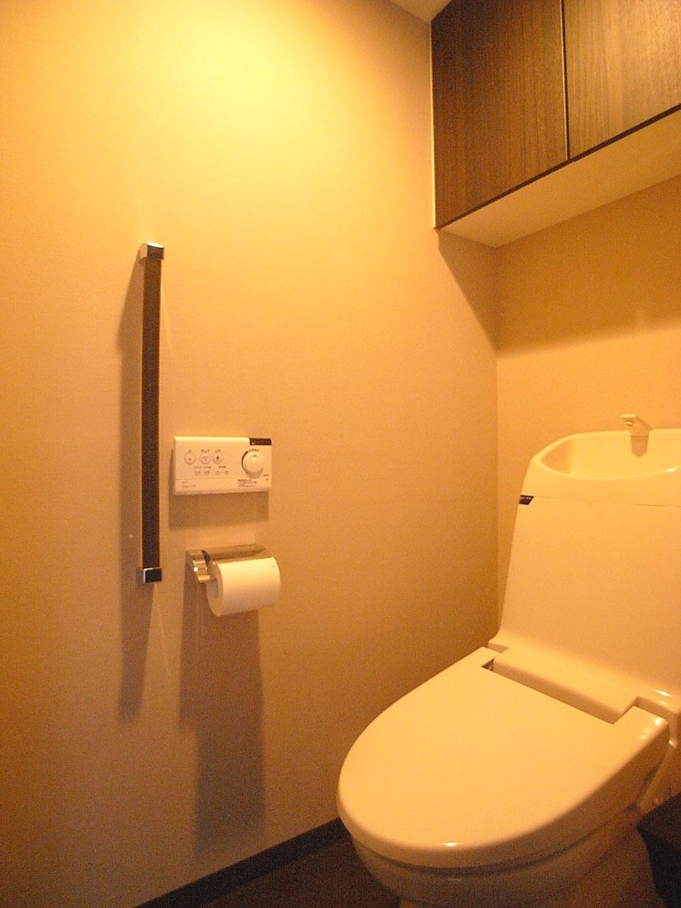 Toilet. Warm water washing toilet seat with toilet (11 May 2013) Shooting