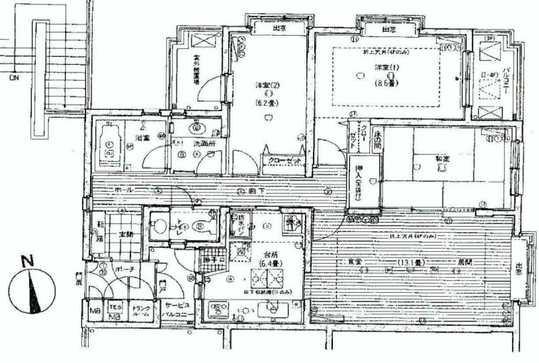 Floor plan. 3LDK, Price 18,800,000 yen, Footprint 92.4 sq m , Balcony area 11.81 sq m
