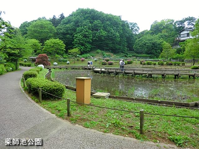 park. Yakushidai 1028m until the No. 1 green space