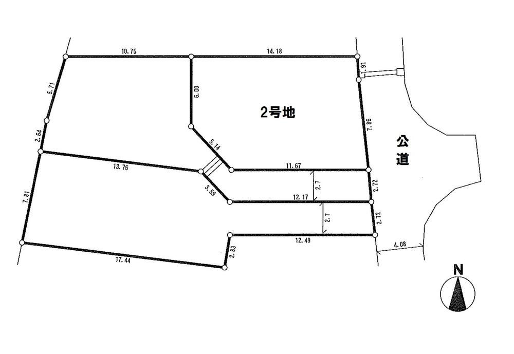 Compartment figure. Land price 19,800,000 yen, Land area 136.13 sq m