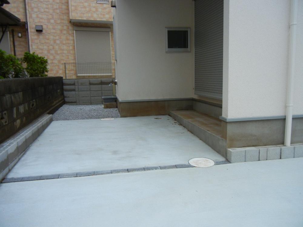 Parking lot. Parking space