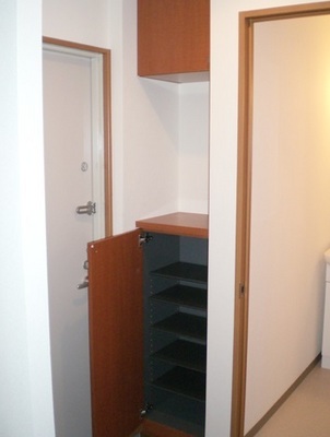 Entrance. It is a shoebox of a large capacity!