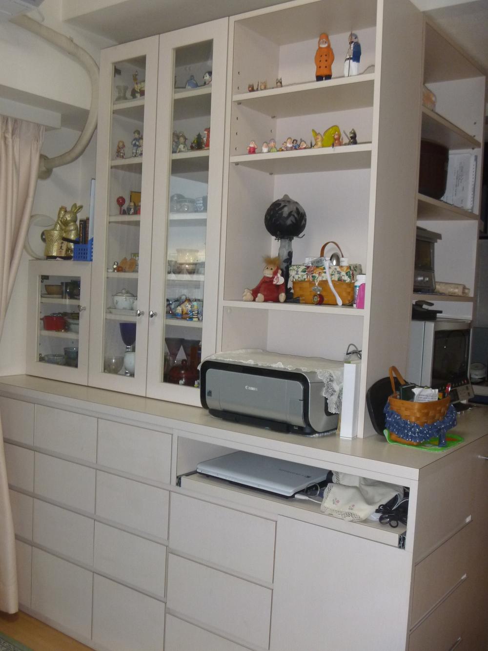 Living. Indoor (11 May 2013) Shooting Fixtures furniture of the living-dining kitchen