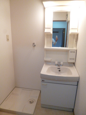 Washroom. ☆ Washbasin & Laundry Area ☆ Spacious dressing room ☆