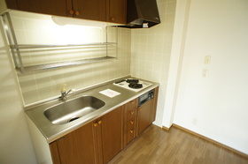 Kitchen. Grill with a kitchen (with a two-burner stove)