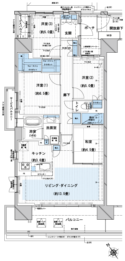Floor: 4LDK, occupied area: 88.97 sq m, Price: 37,600,000 yen, now on sale