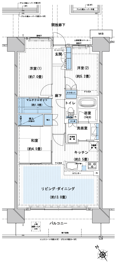 Floor: 3LDK, occupied area: 75.54 sq m, price: 30 million yen, currently on sale