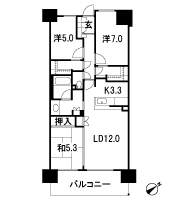 Floor: 3LDK, the area occupied: 75.9 sq m, Price: 26,900,000 yen, now on sale