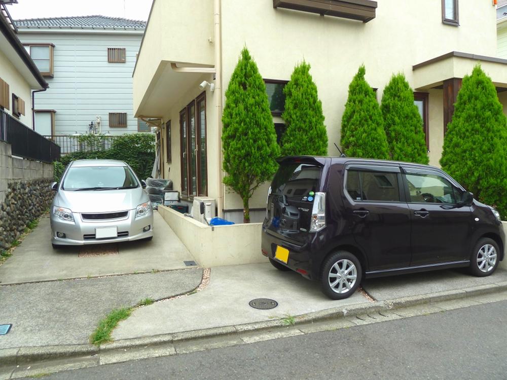 Parking lot. Local (August 2013) Shooting If the small car three is also possible