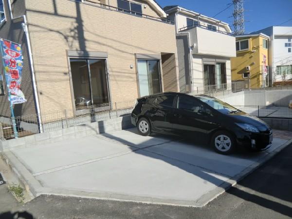 Parking lot. Car space three PARKING