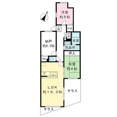 Floor plan. Machida, Tokyo Aihara-cho