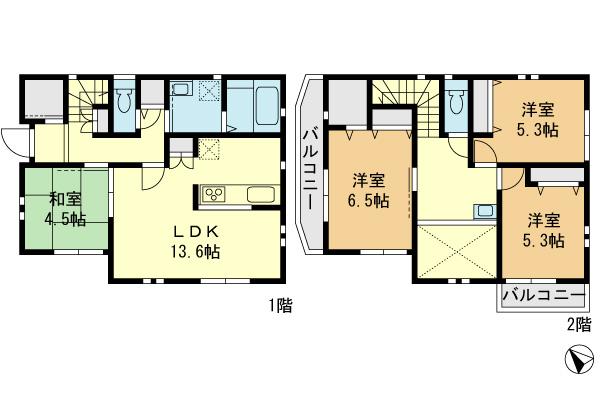 Other. 4 Building Floor. There is a blow-by, It is very bright house to become design.