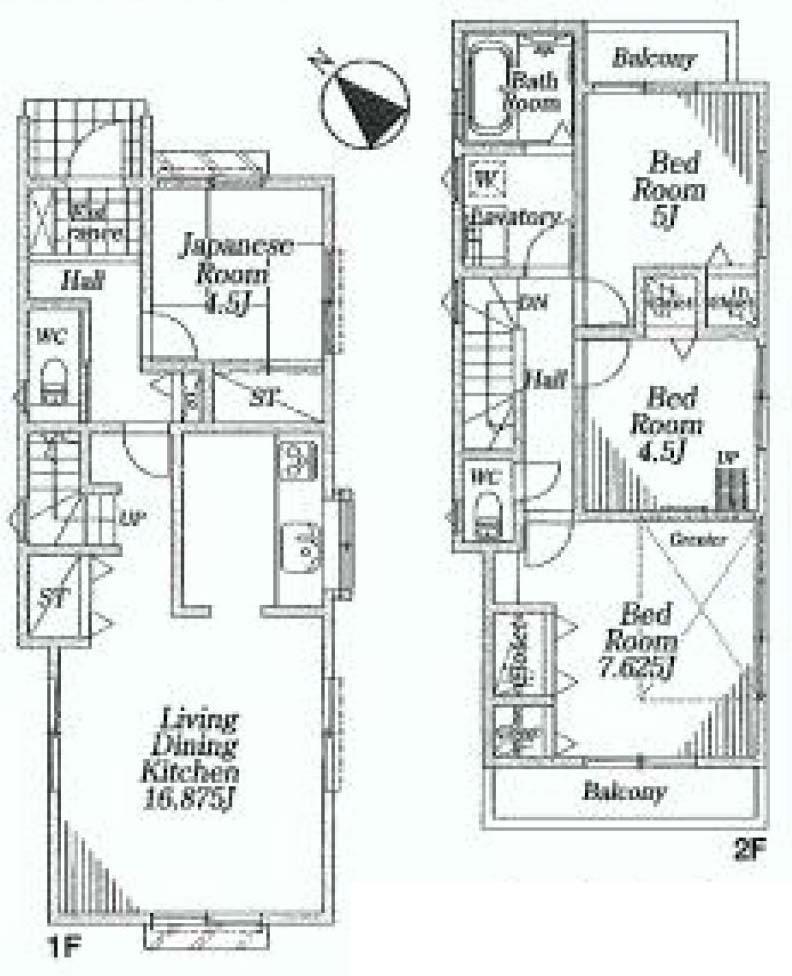 Floor plan. (2), Price 37,800,000 yen, 4LDK, Land area 120.33 sq m , Building area 91.52 sq m