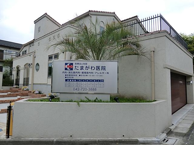 Hospital. Tama River 600m to clinic