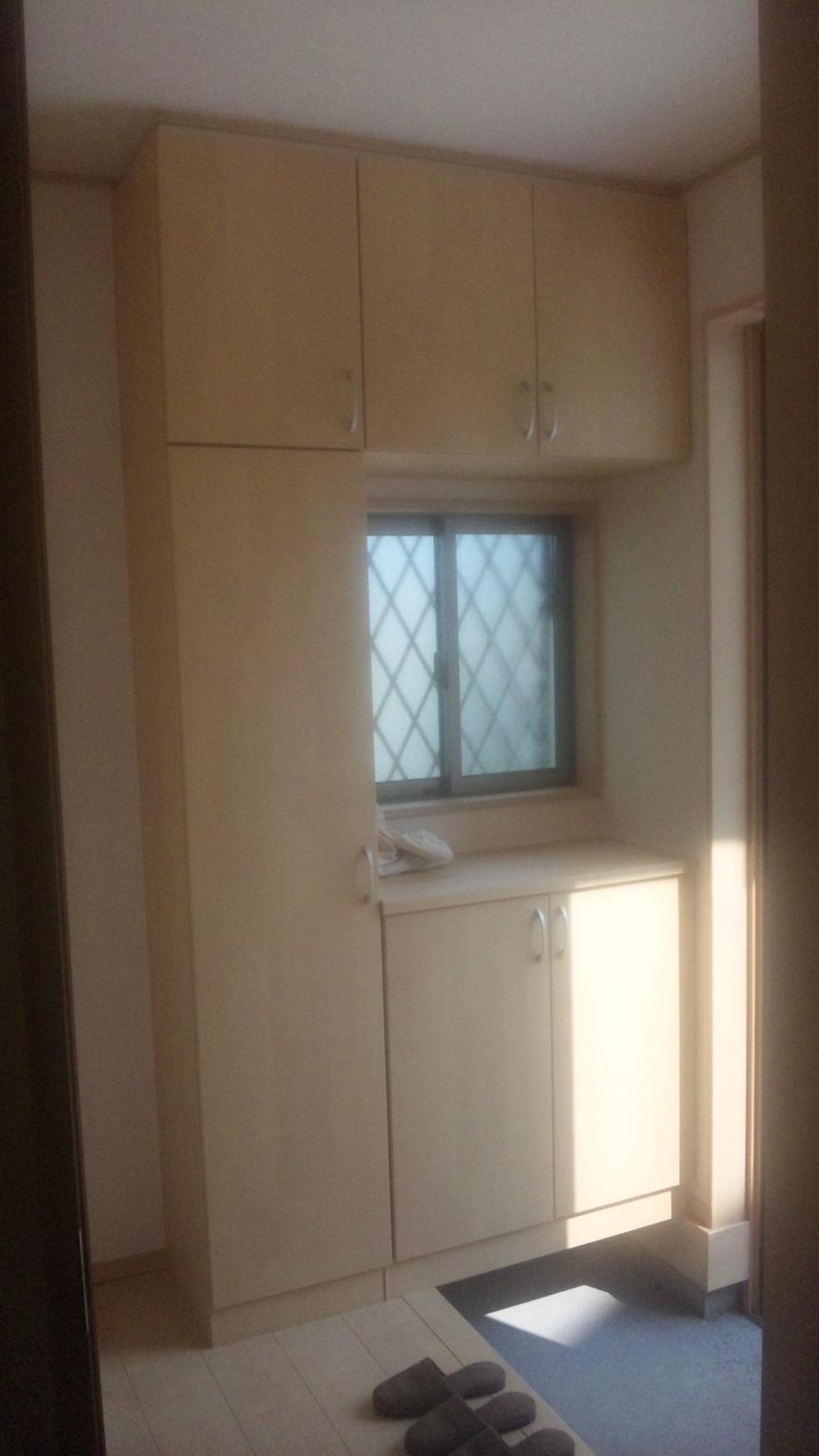 Other Equipment. Shoe storage