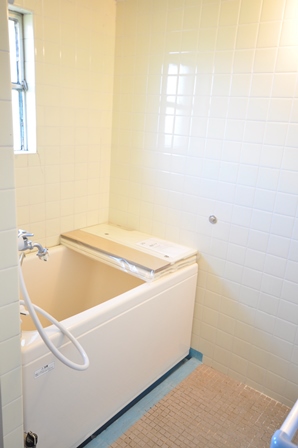 Bath. White and has become a bright bath. 