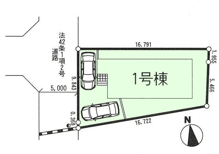 Compartment figure. 42,800,000 yen, 4LDK, Land area 146.46 sq m , Building area 109.35 sq m