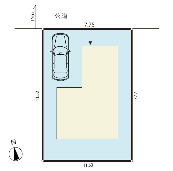 Compartment figure. 33,800,000 yen, 3LDK, Land area 89.52 sq m , Building area 71.28 sq m