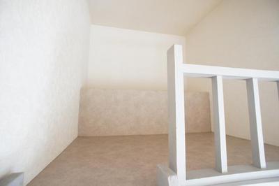 Living and room. With a convenient loft!