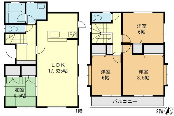 Floor plan. 27,800,000 yen, 4LDK, Land area 181.75 sq m , Building area 100.19 sq m floor plan
