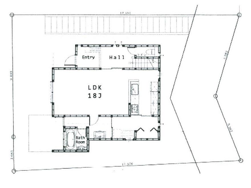 Compartment figure. 39,500,000 yen, 3LDK, Land area 196.06 sq m , Building area 105.99 sq m