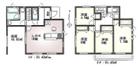 Floor plan. (5 Building), Price 34,800,000 yen, 4LDK, Land area 86.28 sq m , Building area 102.86 sq m