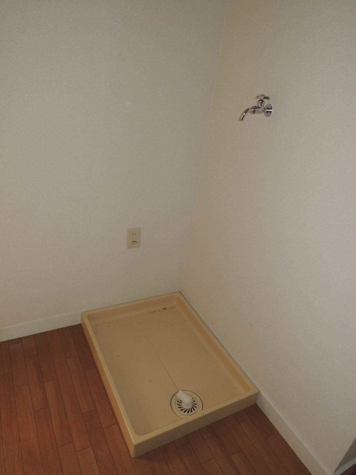 Other room space. Washing machine in the room
