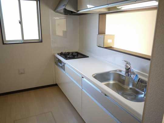Same specifications photo (kitchen). Artificial marble top ・ Slide door faucet water purification function with system Kitchen