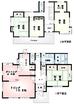 Floor plan. 39,980,000 yen, 4LDK, Land area 227.61 sq m , Building area 113.19 sq m Zenshitsuminami direction.