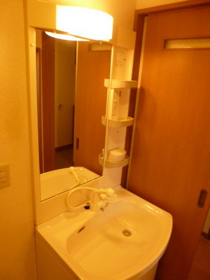 Washroom. Independent wash basin