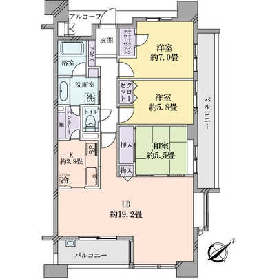 Floor plan. Mato