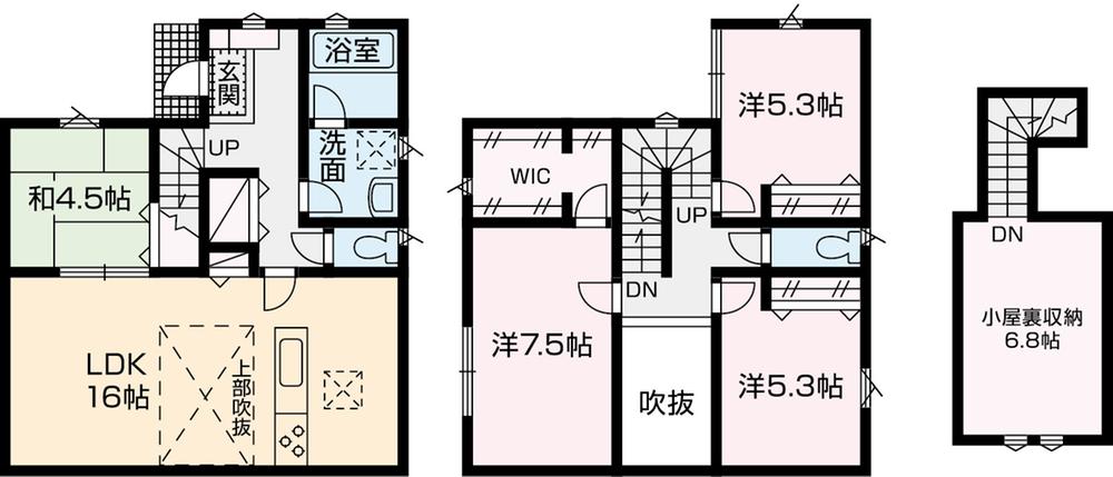 Floor plan. (No.13), Price 41,800,000 yen, 4LDK, Land area 150.5 sq m , Building area 99.36 sq m