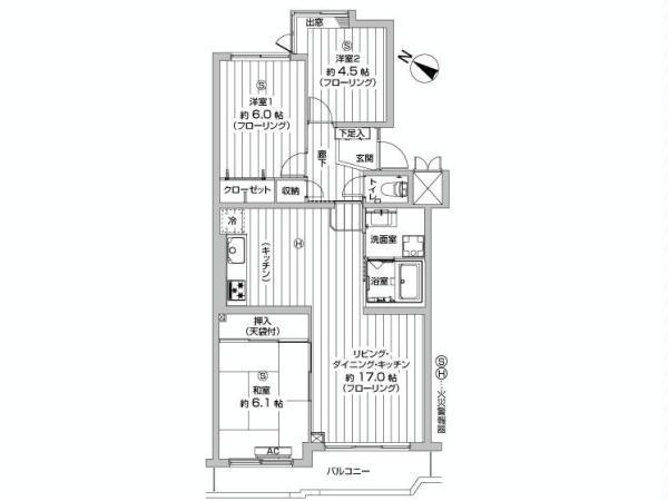 Floor plan. At night and weekends in Shibuya real estate, We are allowed to guide you regardless weekdays. Because your time of your preview is also available up to time, Please tell us a good convenient for you date and time.