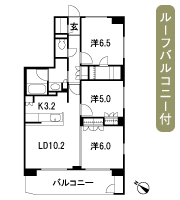 Floor: 3LDK + WIC + SIC + TR, the occupied area: 71.14 sq m