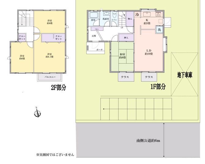 Floor plan. 24,800,000 yen, 4LDK, Land area 195 sq m , Building area 99.37 sq m