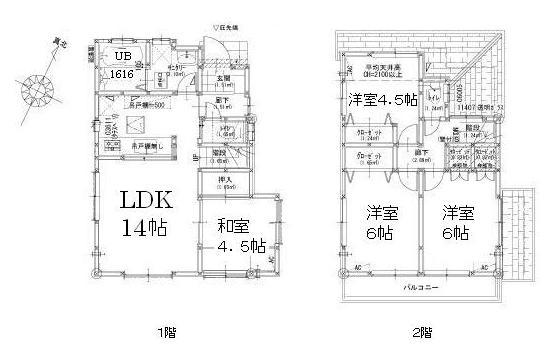 Floor plan. 27 million yen, 4LDK, Land area 102.98 sq m , Building area 82.32 sq m