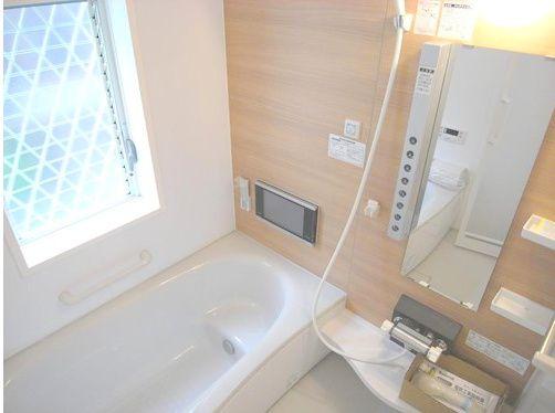 Bathroom. Example of construction