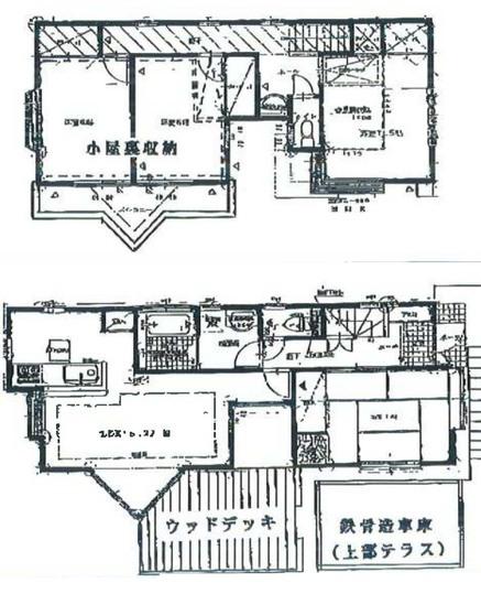 Floor plan. 27.3 million yen, 4LDK, Land area 134.23 sq m , Building area 101.01 sq m