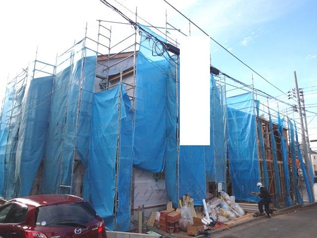 Local appearance photo. local Under construction Completion of framework ~ Panel under construction