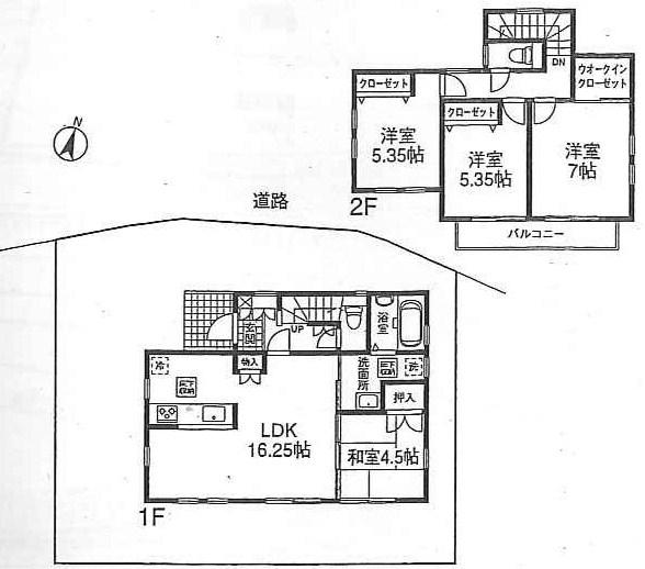 Floor plan. (3), Price 34,800,000 yen, 4LDK, Land area 125.31 sq m , Building area 92.74 sq m