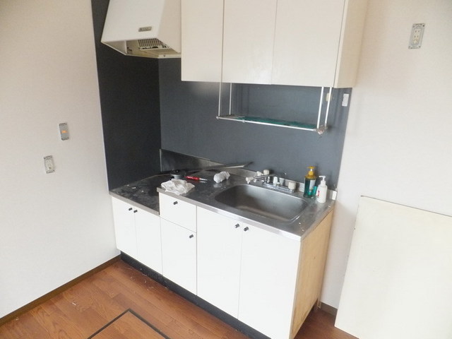 Kitchen. ☆ You can firmly in the dishes in Gasukitchin 2-neck ☆