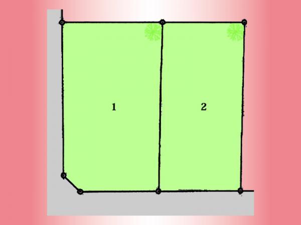 Compartment figure. Land price 49,800,000 yen, Land area 119.85 sq m