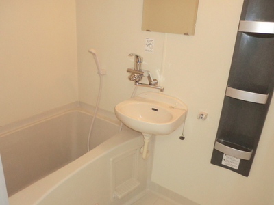 Bath. Bus toilet by