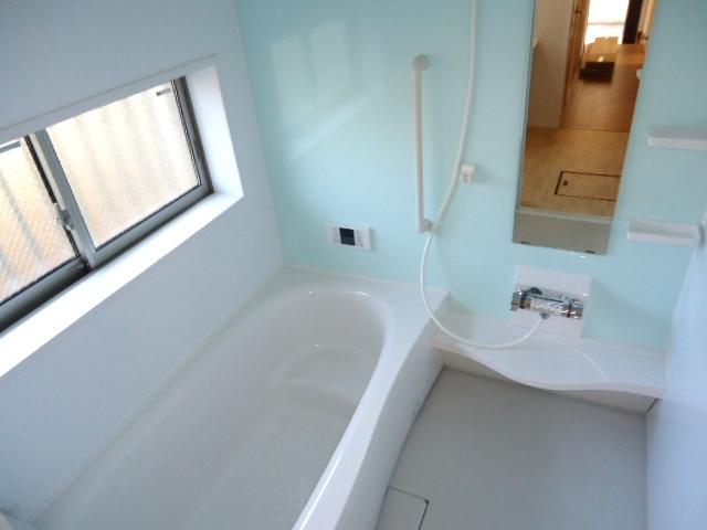 Bathroom. C Building Bright bathroom