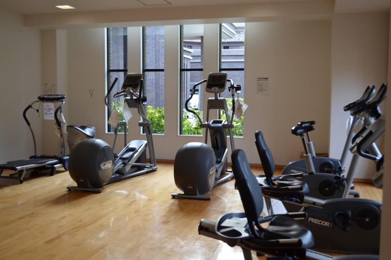 Other common areas. Fitness room, which can feel free to exercise