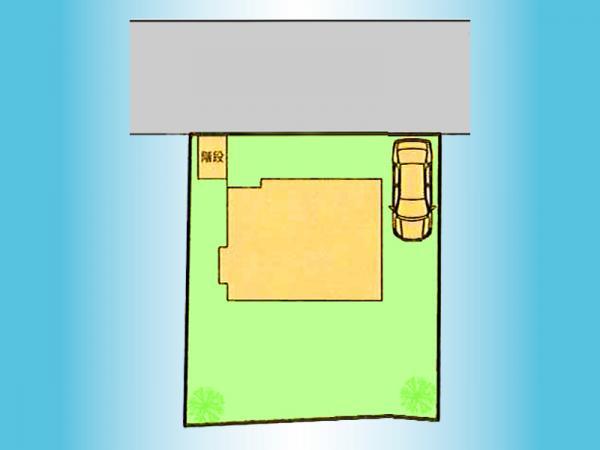 Compartment figure. 24,800,000 yen, 3LDK, Land area 206.69 sq m , Building area 89.41 sq m