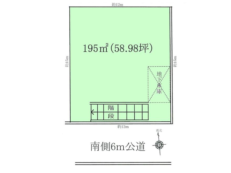Compartment figure. 20.8 million yen, 4LDK, Land area 195.1 sq m , Building area 117.1 sq m
